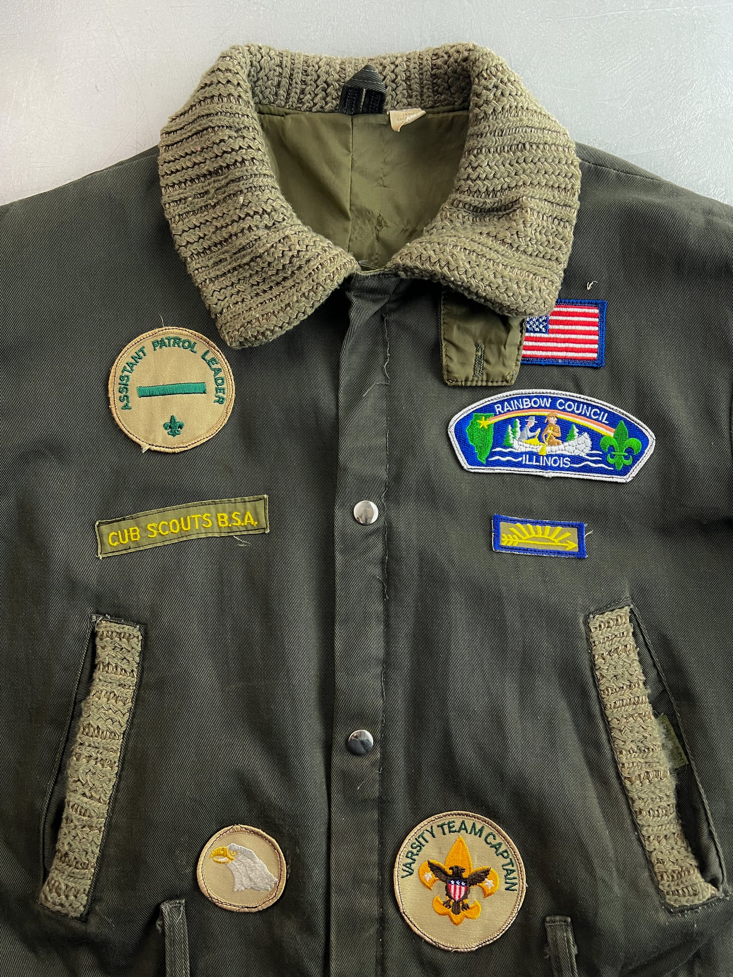 Patched Boy Scout Bomber [M]