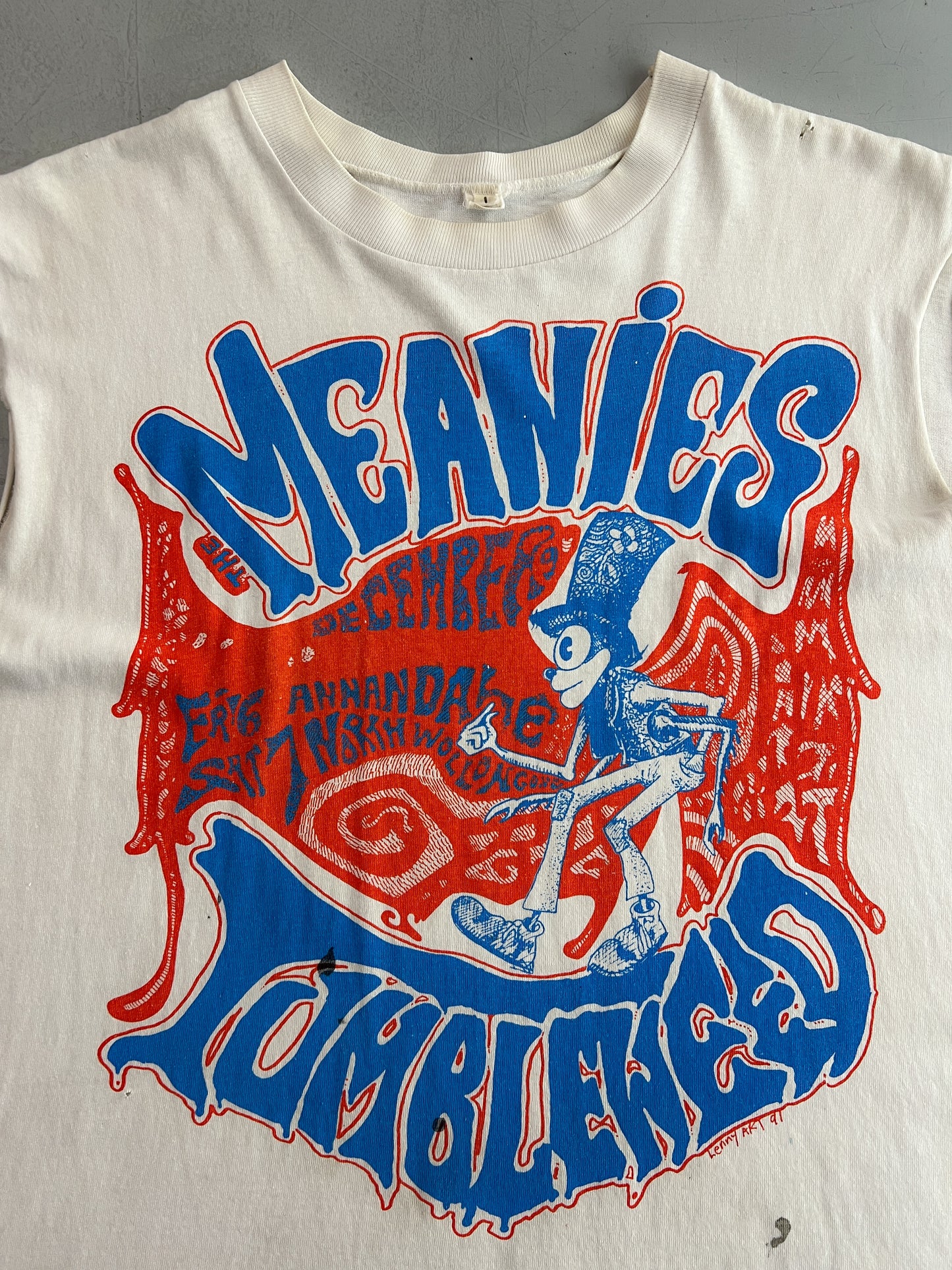 '91 Meanies + Tumbleweed Tour Cut Off Tee [L]