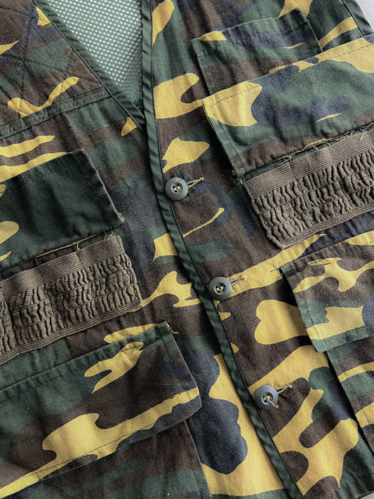 Duck Bay Camo Hunting Vest [L]