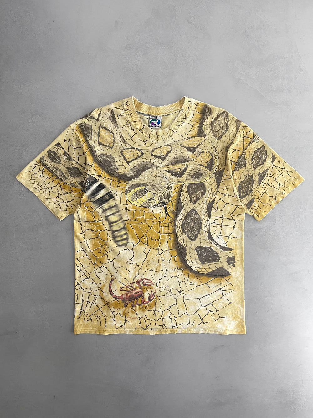 Liquid Blue Rattlesnake Tee [XL]