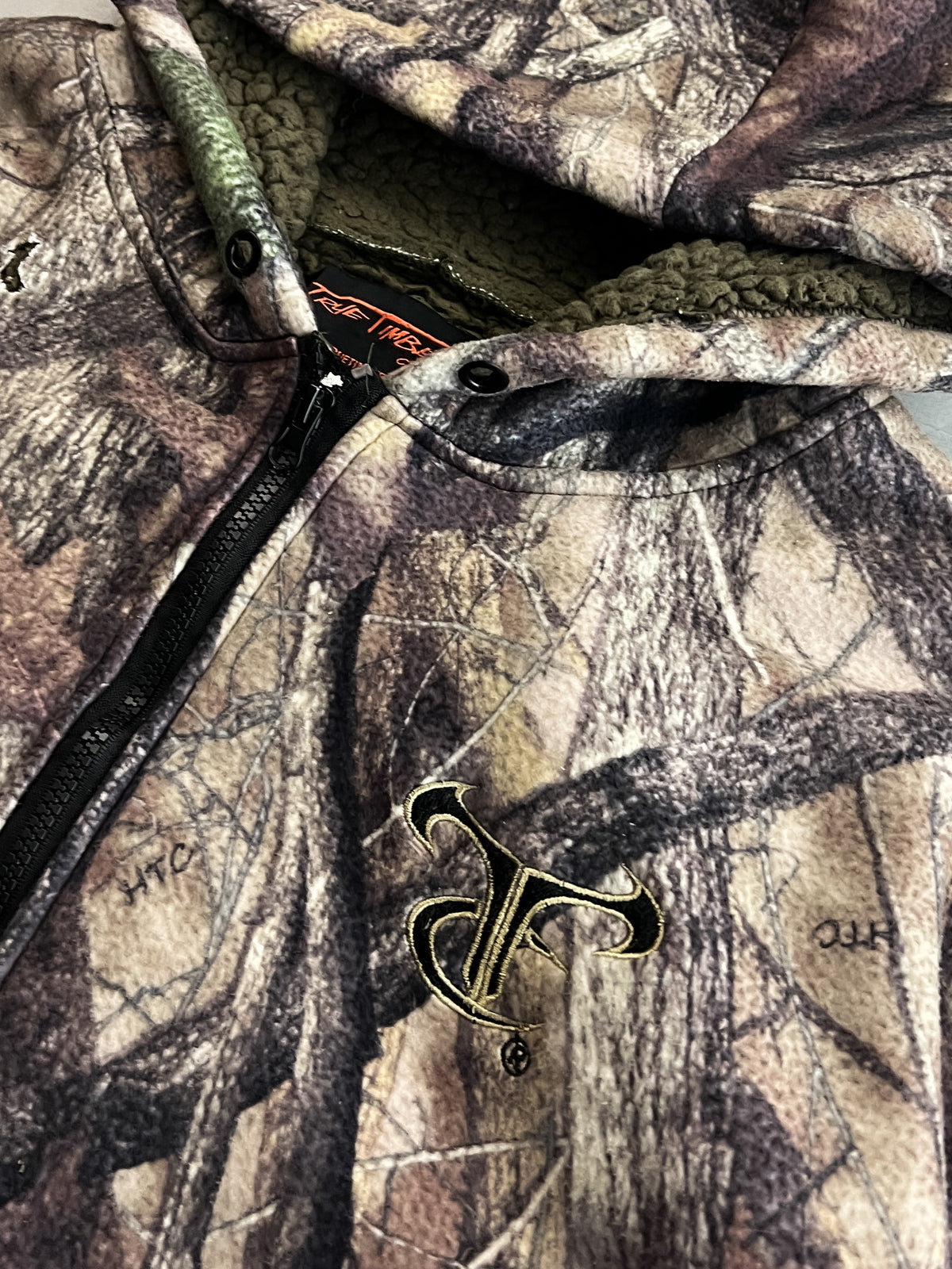Realtree Hooded Fleece Jacket [XL]