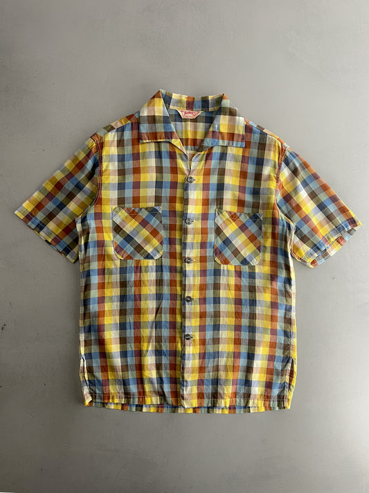 1940's Jantzen Check Shirt [M]