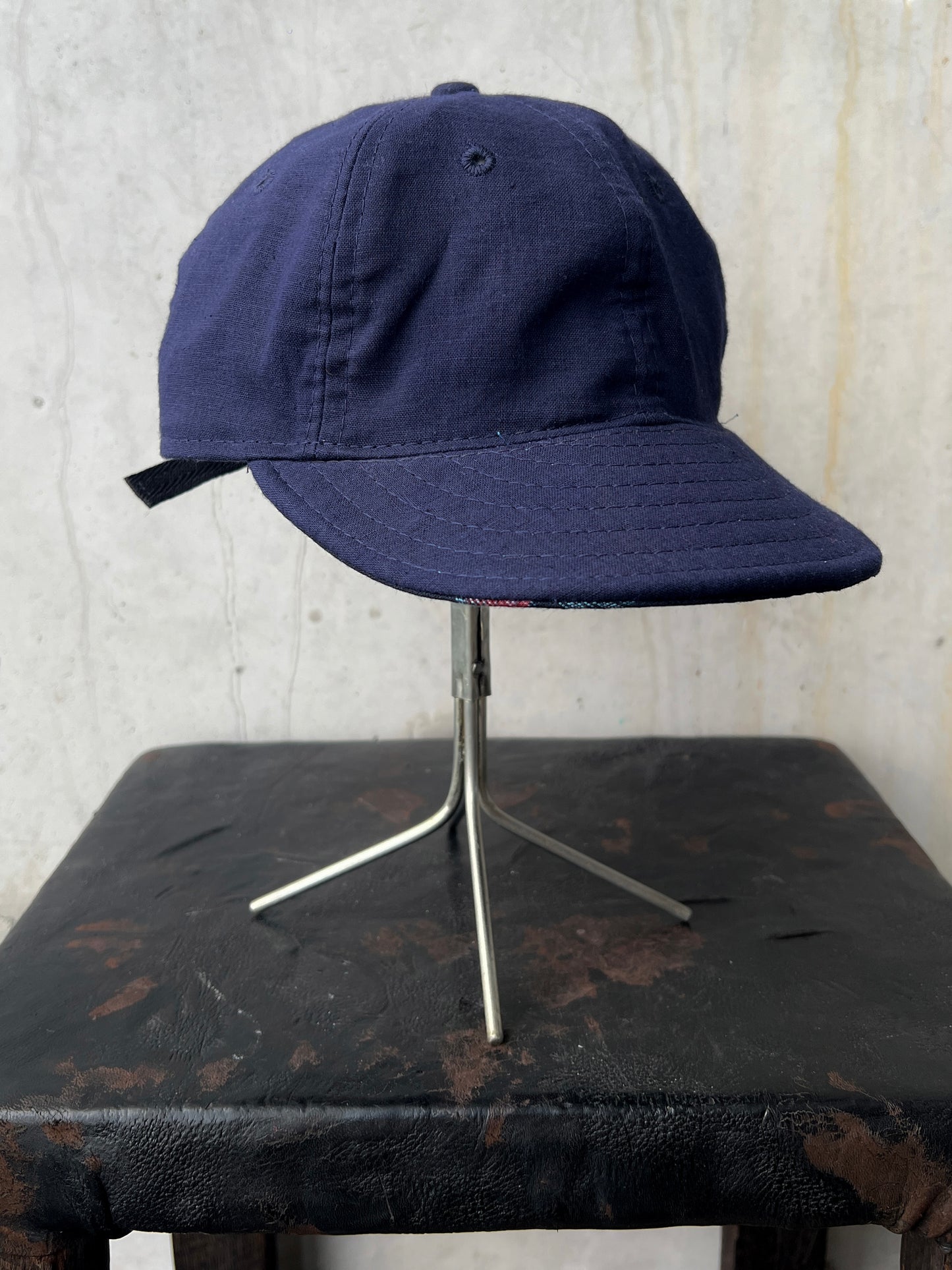 Early 20th c. Japanese Fabric 1930's Baseball Cap By Troy O'Shea Handmade [Adjustable]