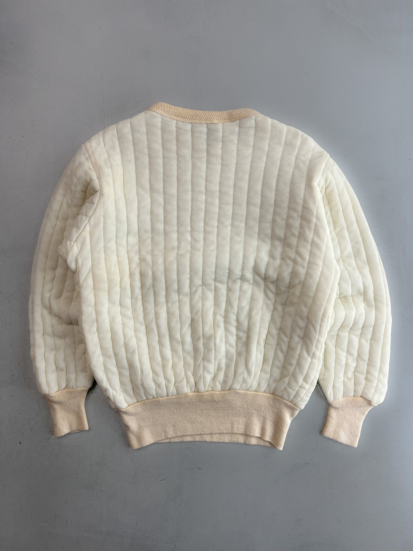 Thermal Lined Quilted Sweatshirt [L]