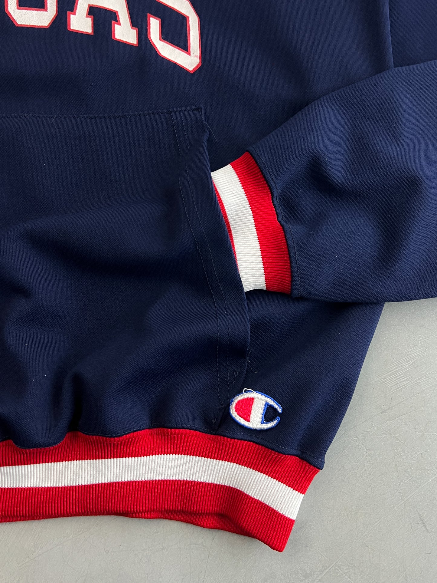 1980's Champion "Kansas" Warm up Pullover [M]