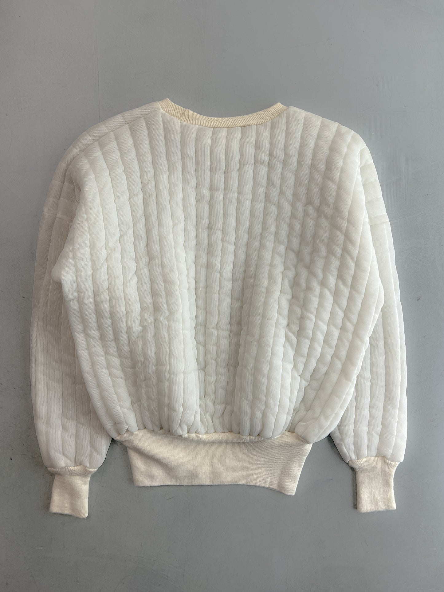 Thermal Lined Quilted Sweatshirt [L]