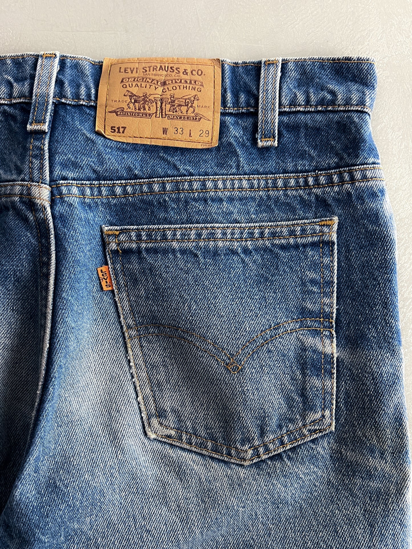 Levi's Orange Tab 517's [32"]