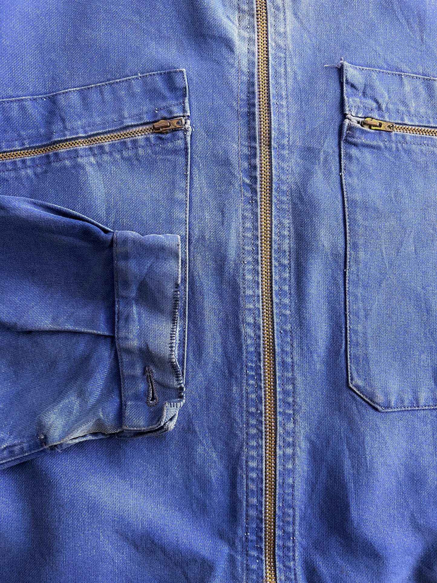 1950's French "Super Costaud" Cyclist Jacket [L]