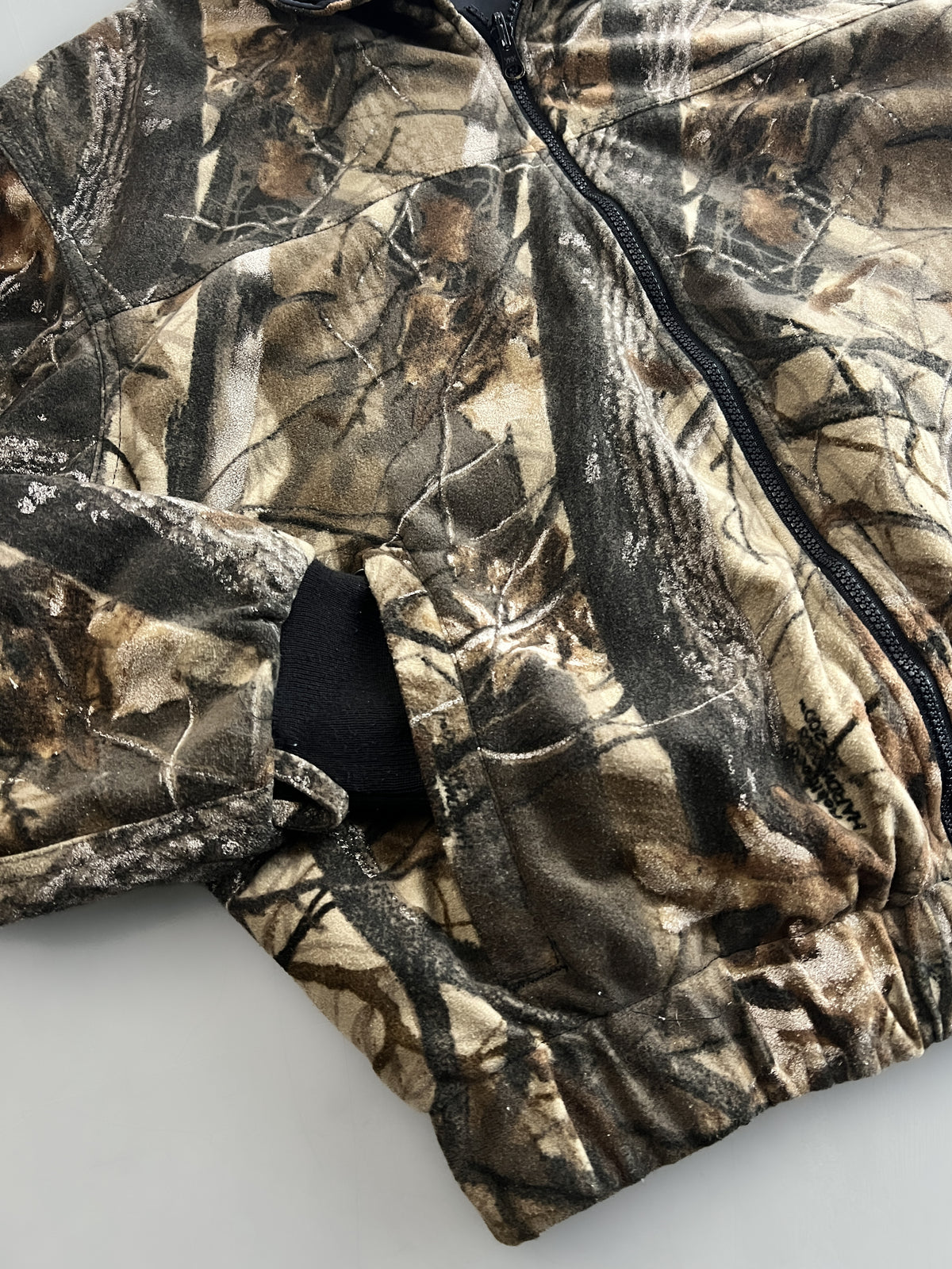 Duxbak Realtree Zip Up Fleece Jacket [L]