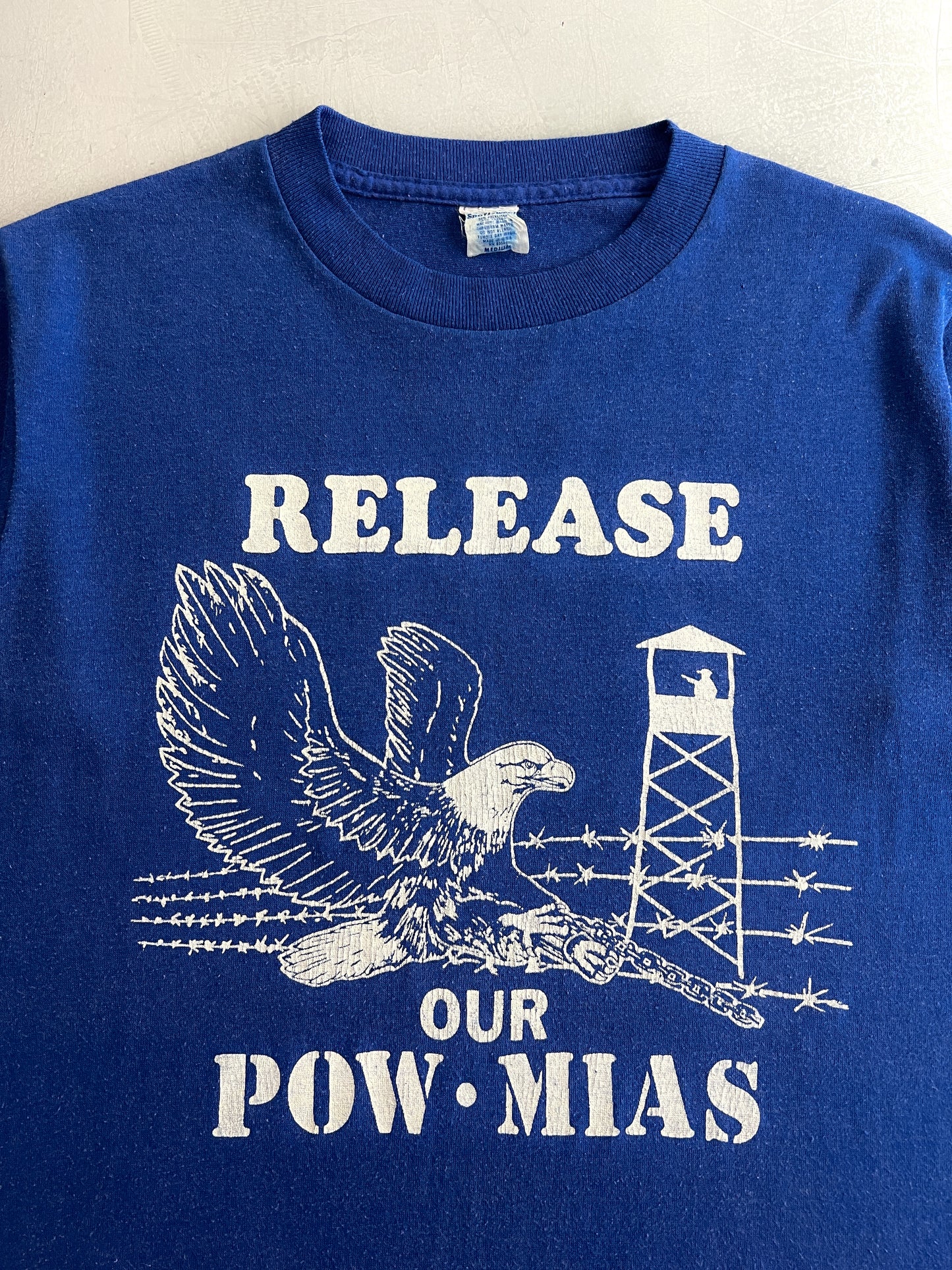 1980's Release Our POW . MIA Tee [S/M]