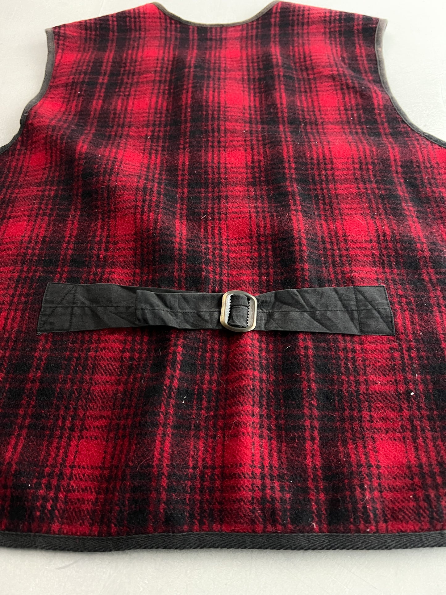 Woolrich Wool Tartan Vest [L]