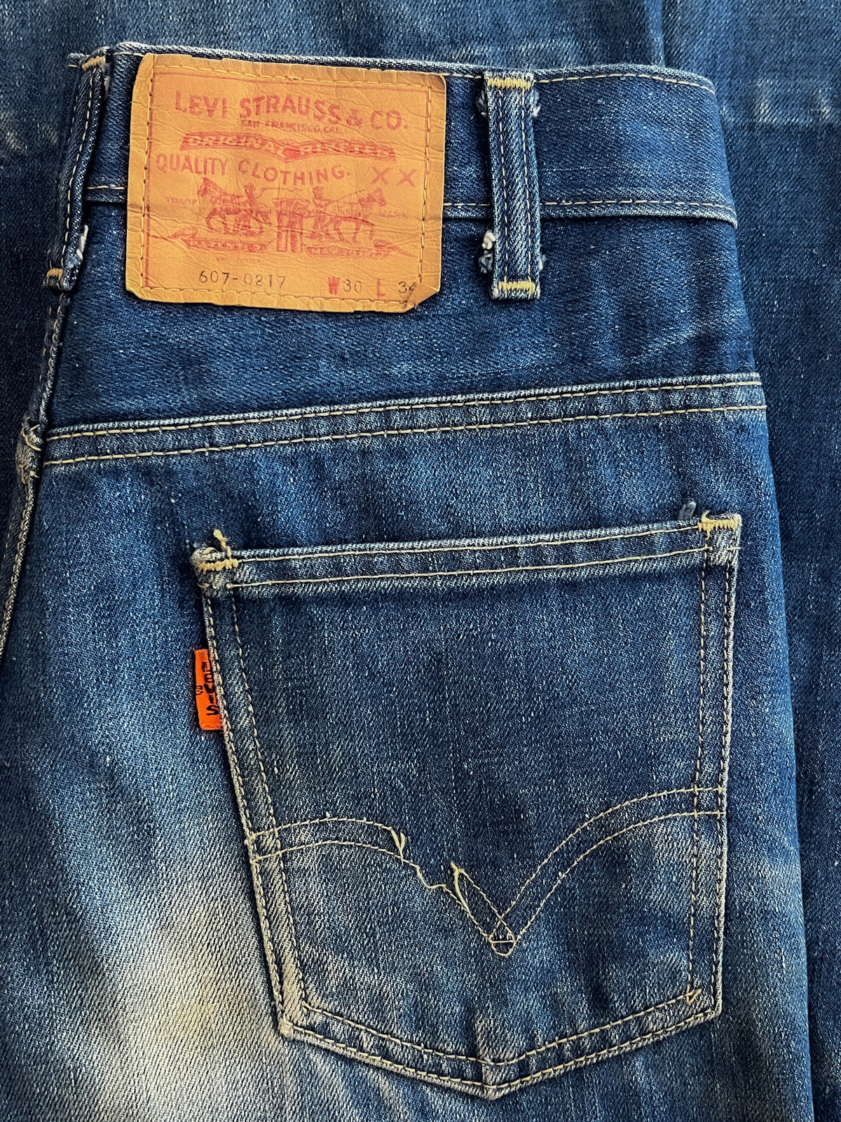 1970's Levi's Orange Tab 607's [29"]