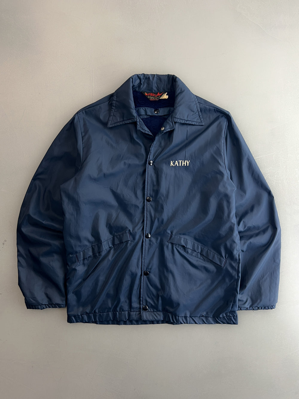 70's/80's Jerrys Bar Pool Team Lined Nylon Windbreaker [S]