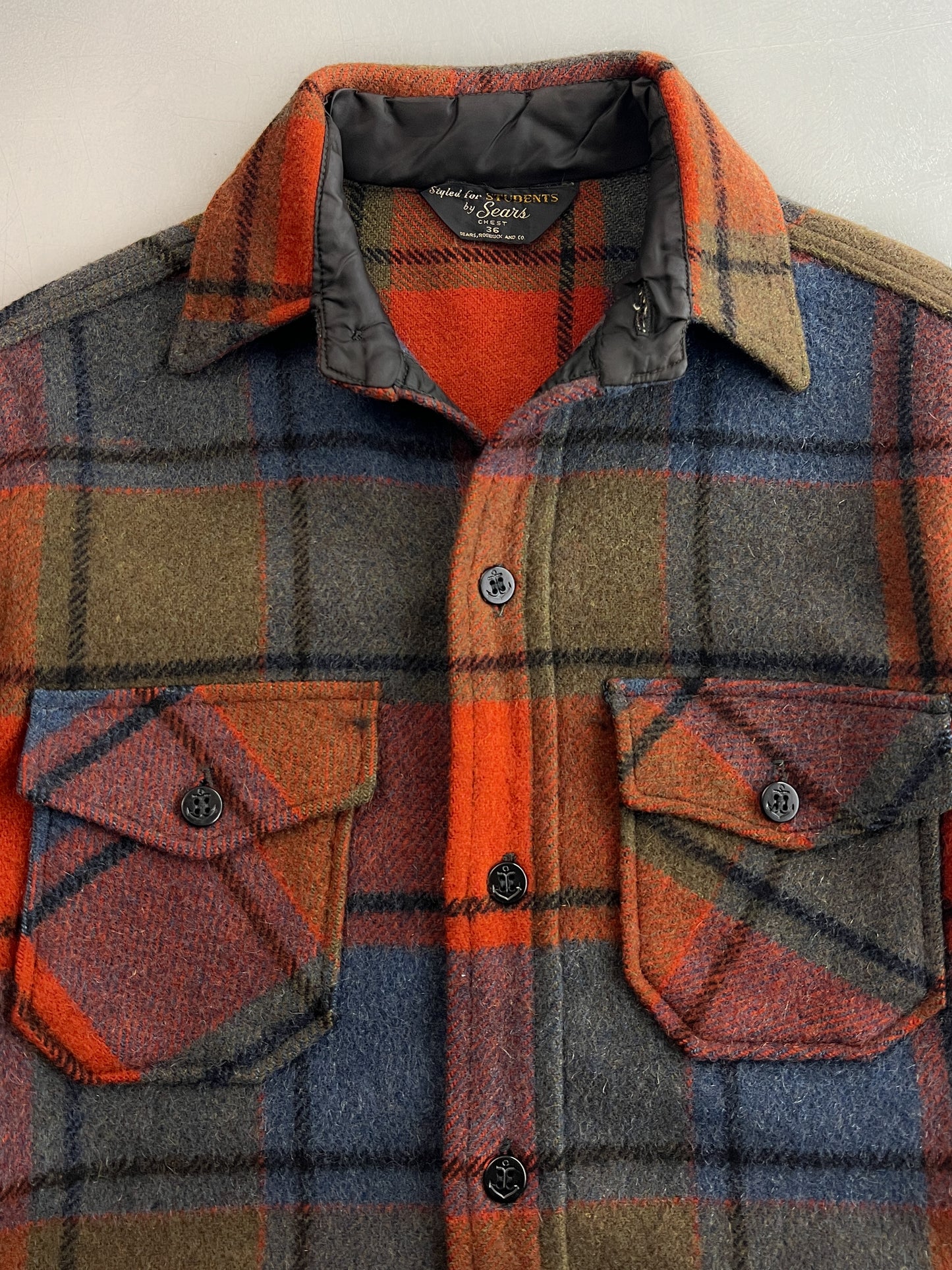 1960's Sears CPO Wool Overshirt [M]