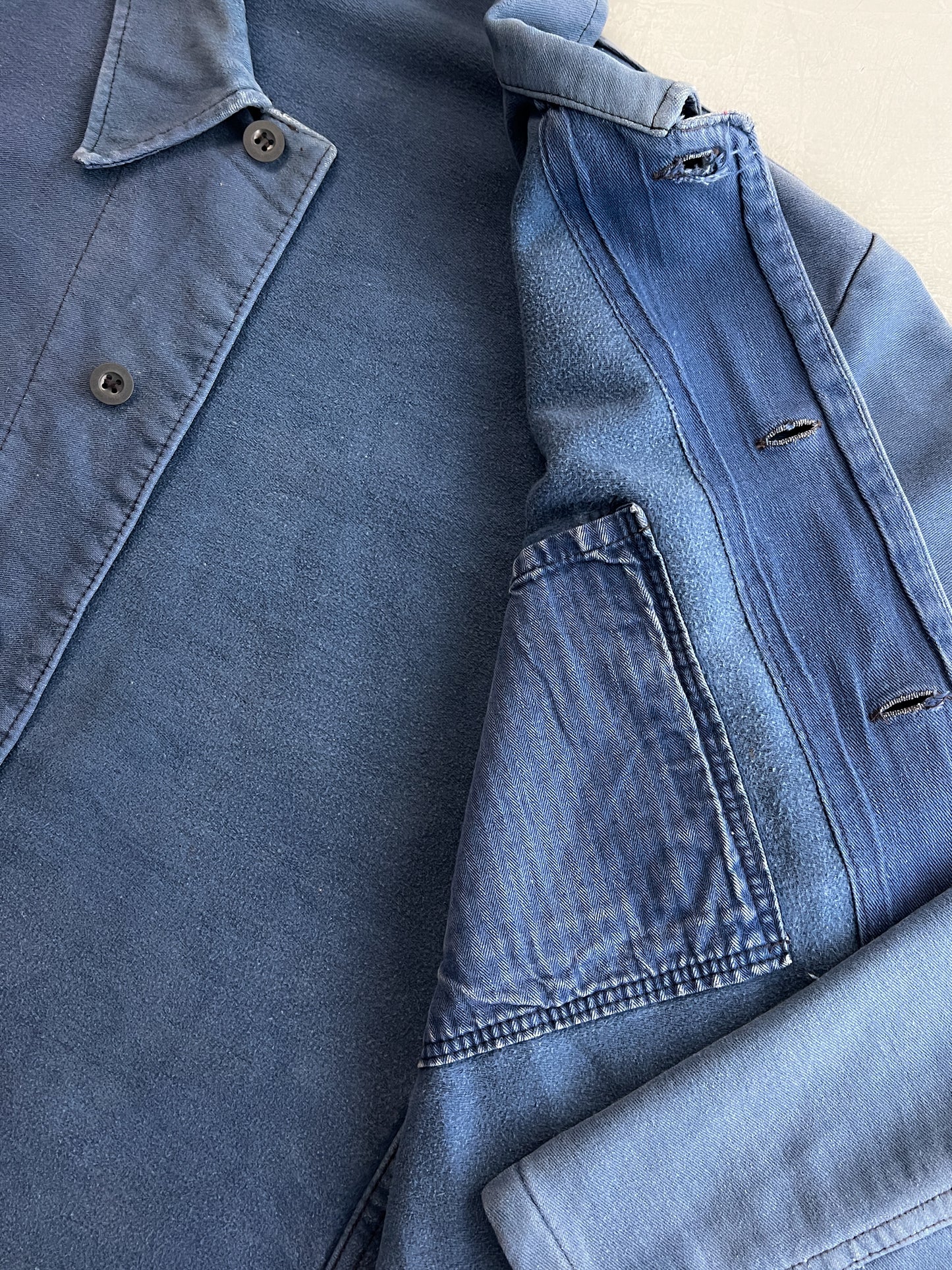 Faded French Moleskin Chore Jacket [L]