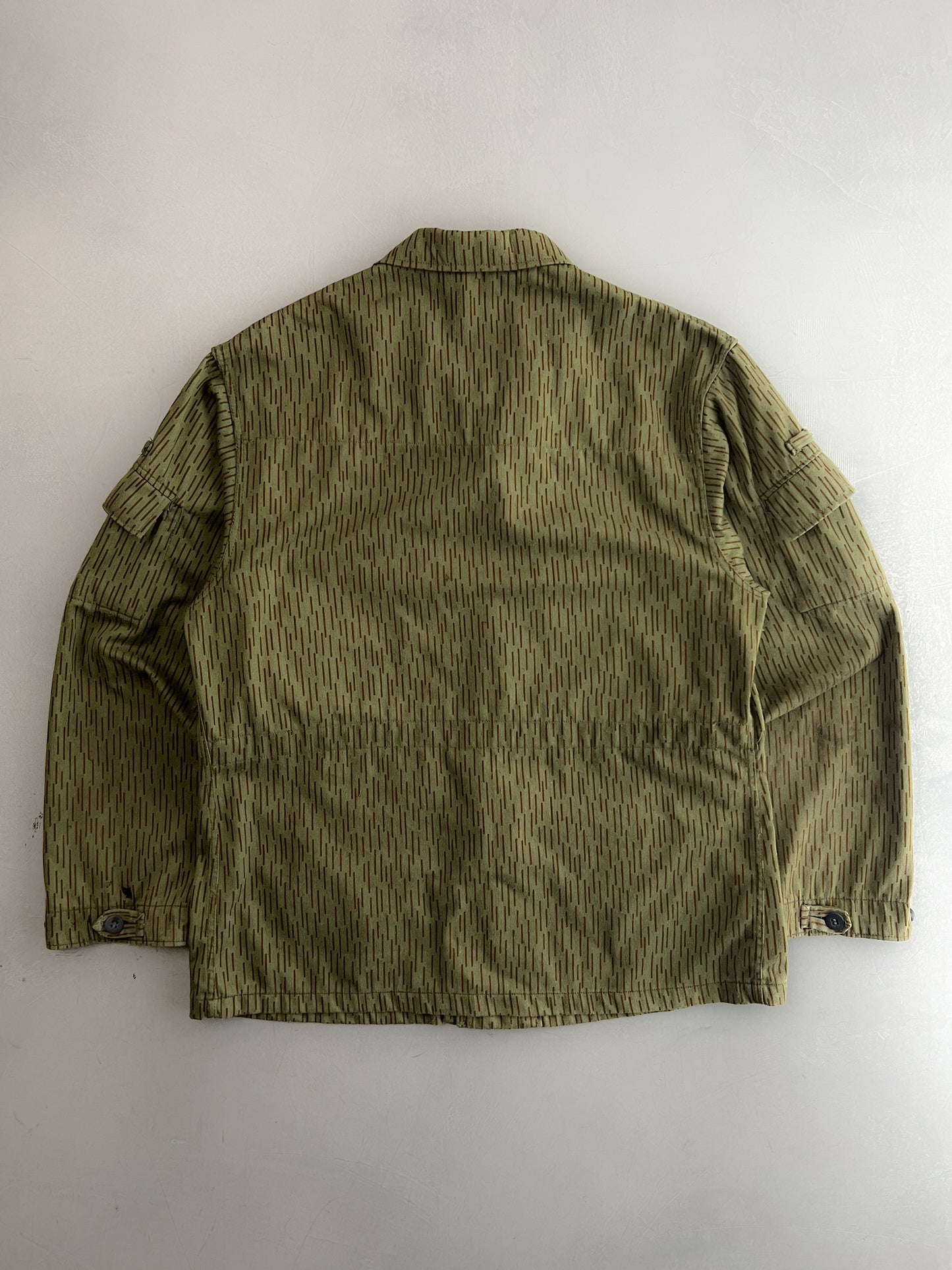 East German Rain Camo Field Jacket [L]