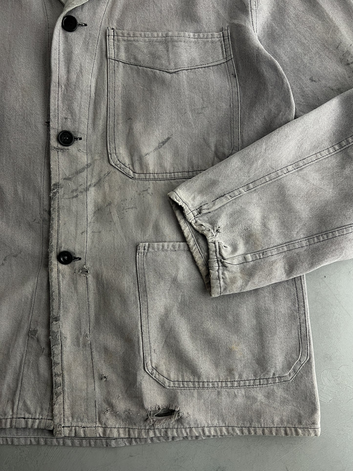 Thrashed French Chore Jacket [L]