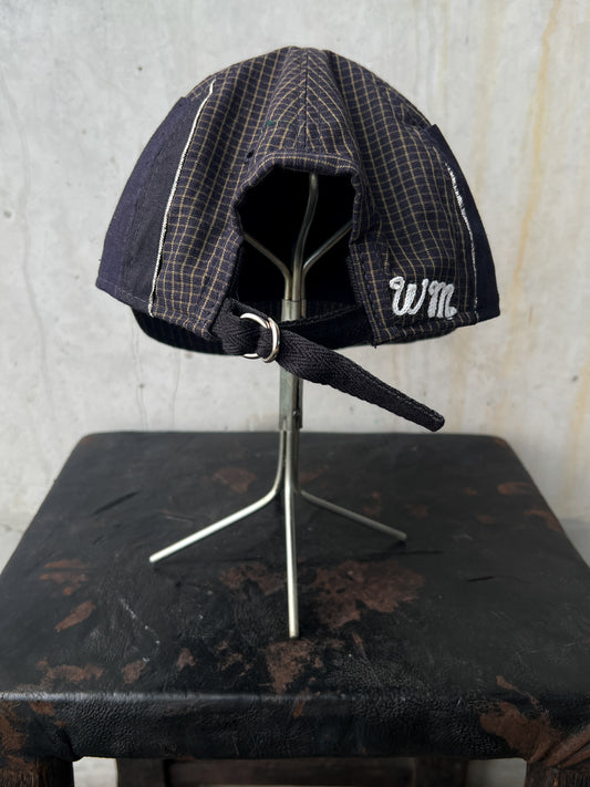 Early 20th c. Japanese Fabric 1930's Baseball Cap By Troy O'Shea Handmade [Adjustable]