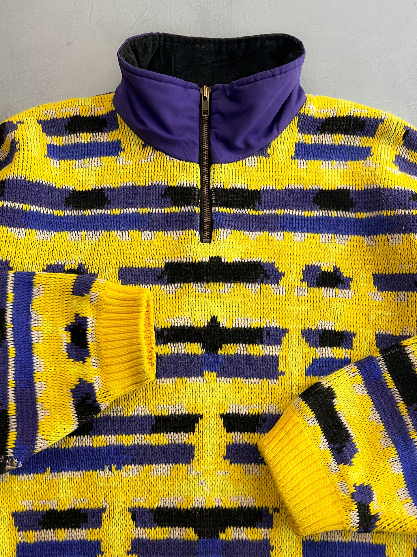 1990's Rossignol Windstopper Ski Knit [L]
