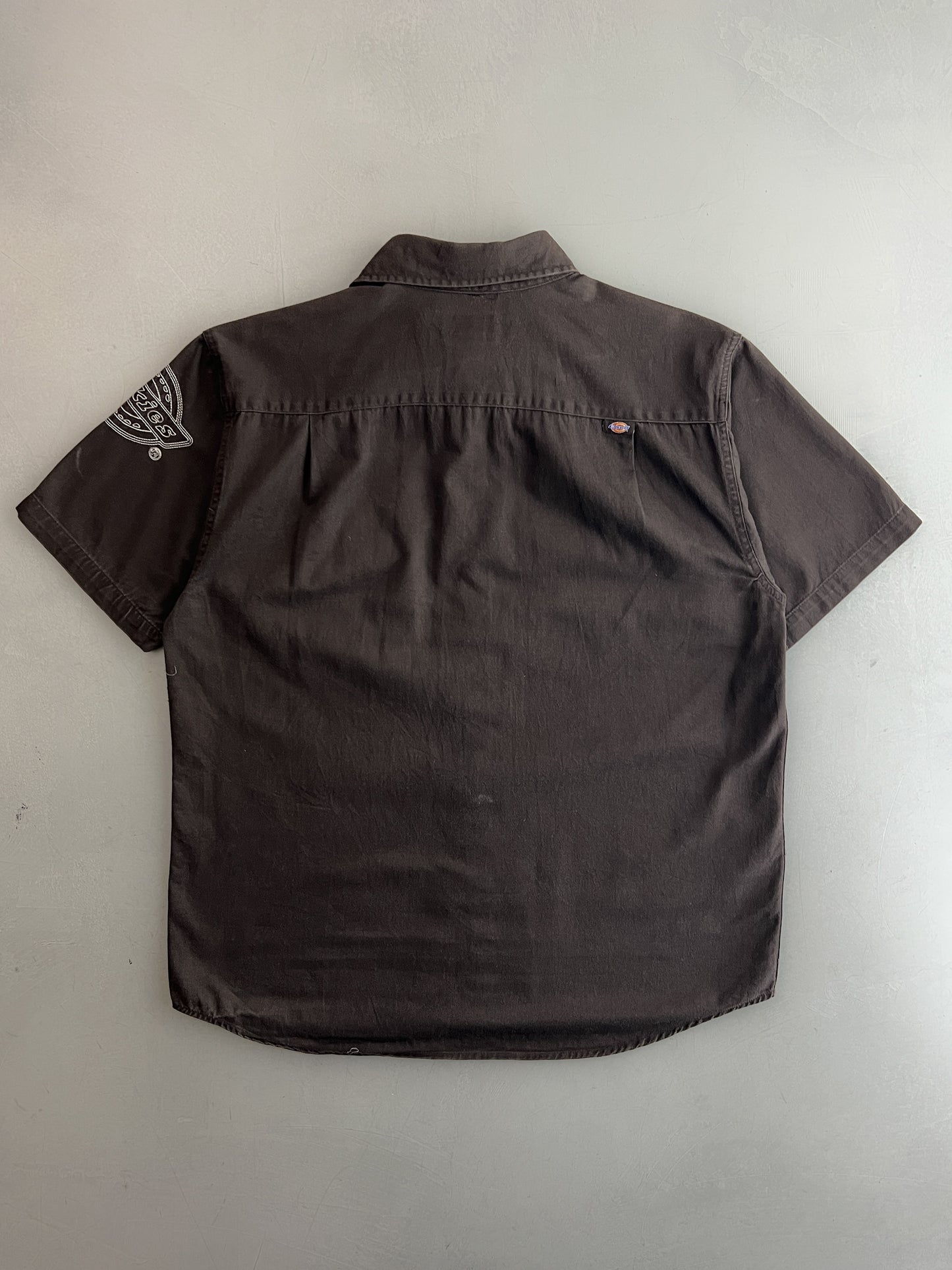Faded Dickies Cotton Work Shirt [M]