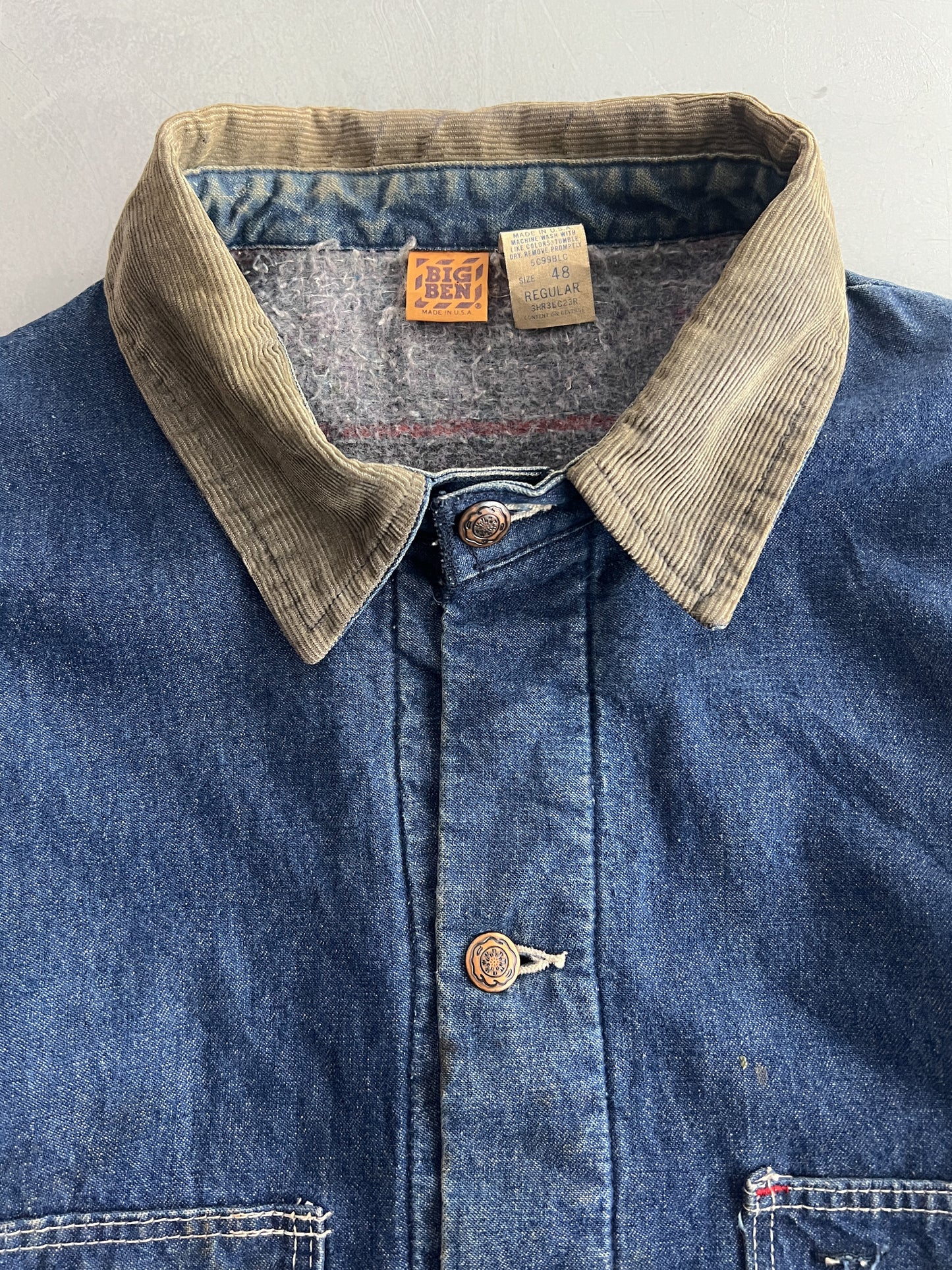 Big Ben Denim Chore Jacket [XL]