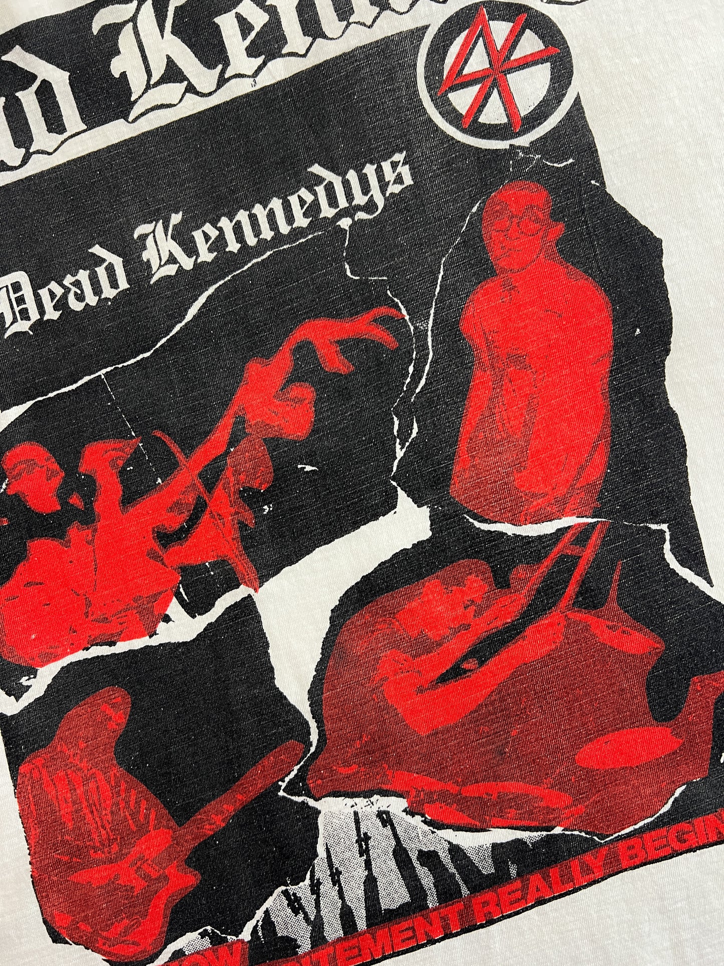 80's Dead Kennedys "Now The Excitement Really Begins" Tee [L/XL]