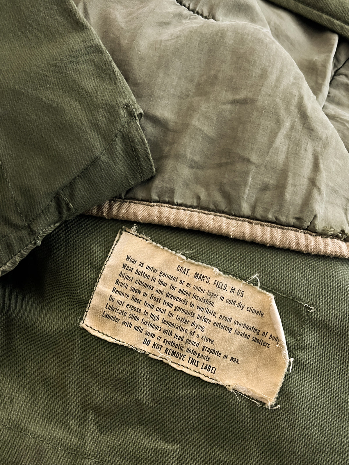 1960’s U.S Army M-65 Feild Jacket w Detachable Liner [M]