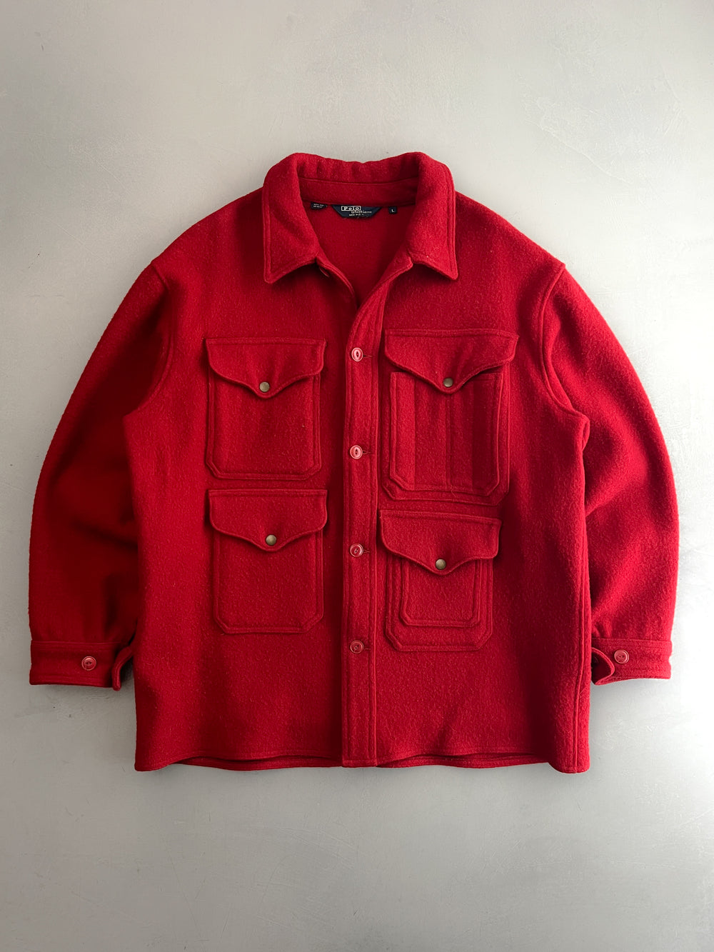 Polo R.L Wool Mackinaw Jacket [L/XL]
