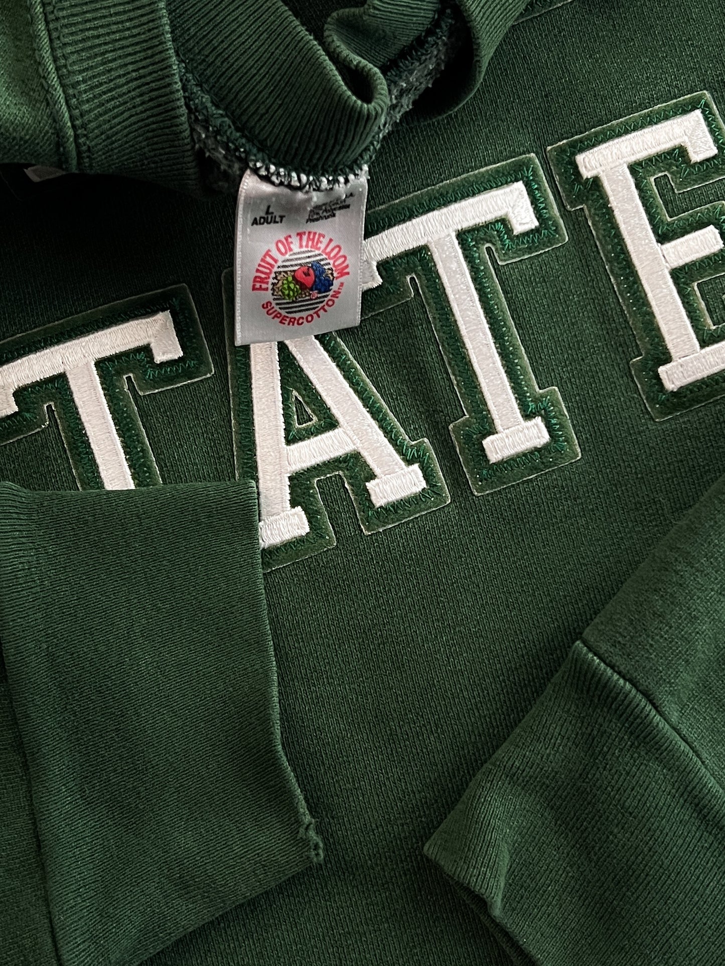 1990's Faded Michigan State Sweatshirt [L]