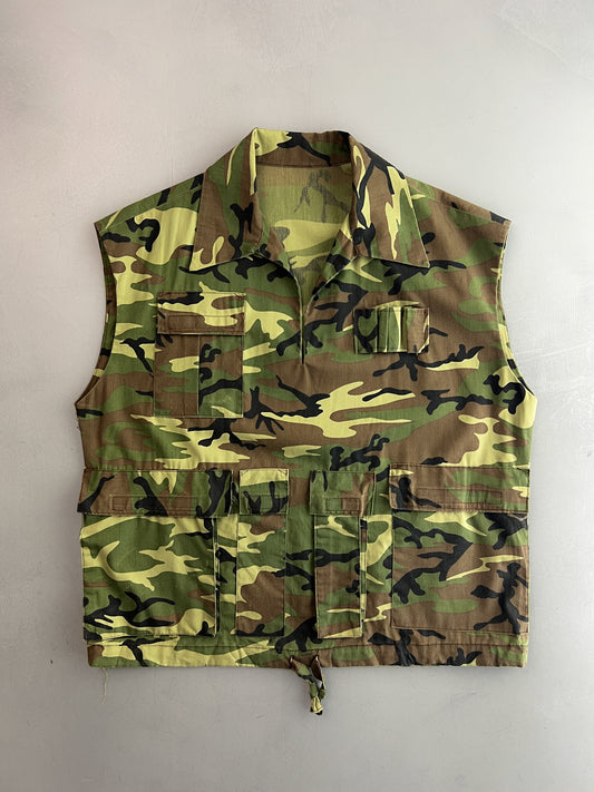 Camo Hunting Vest [L]