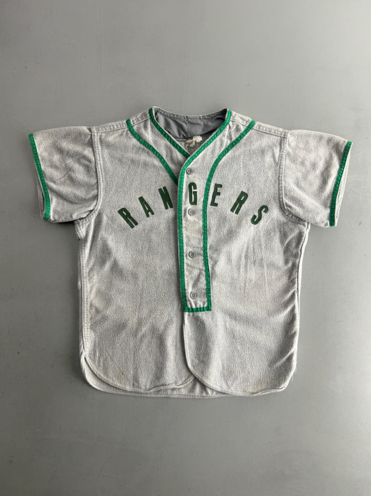 Rangers Little League Flannel Baseball Shirt [XS]