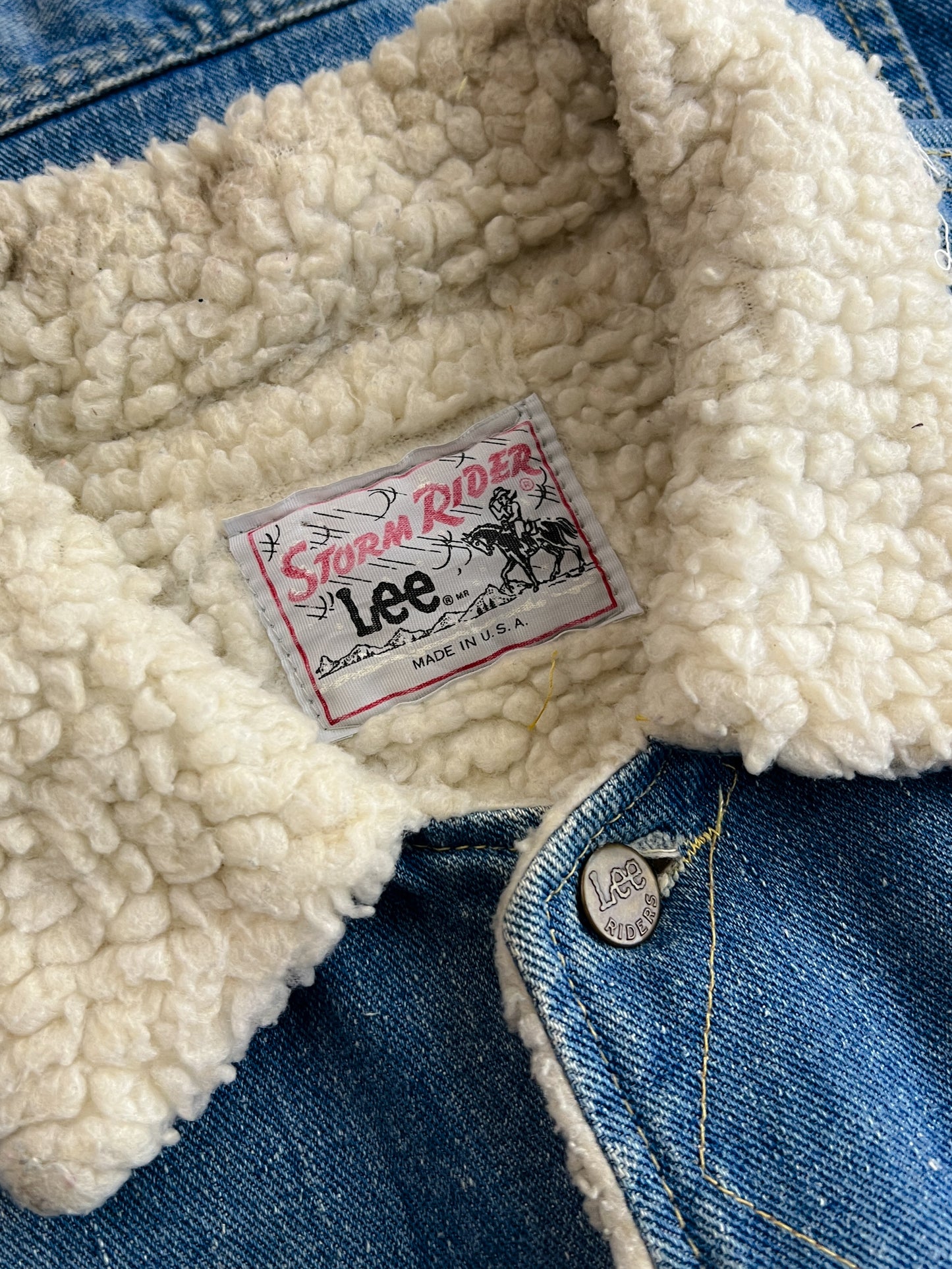 1980's Lee Storm Rider Denim Jacket [M]