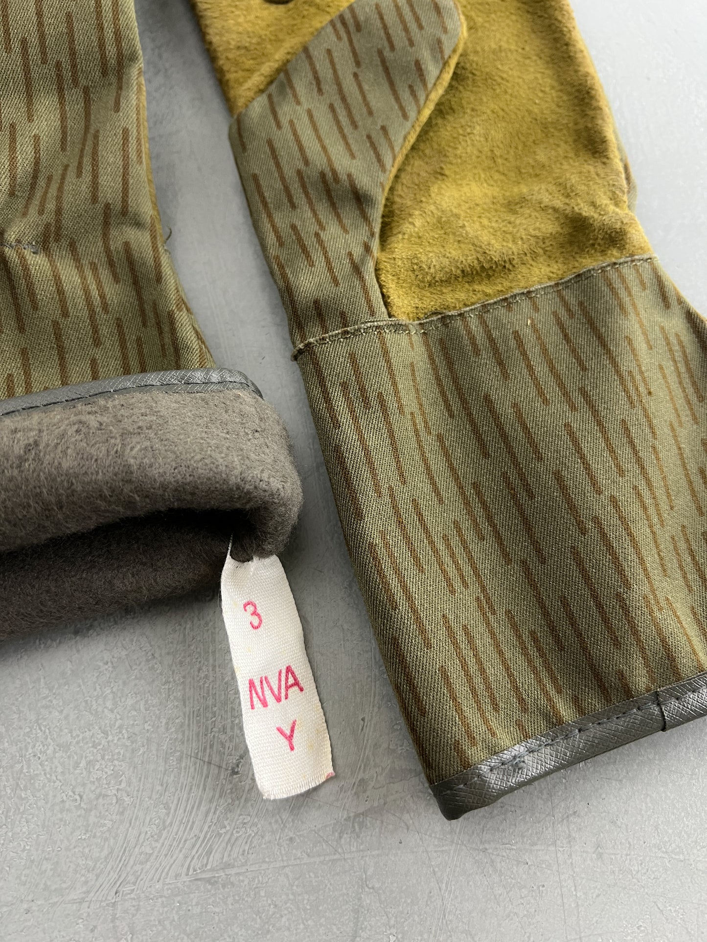 East German Rain Camo Gloves