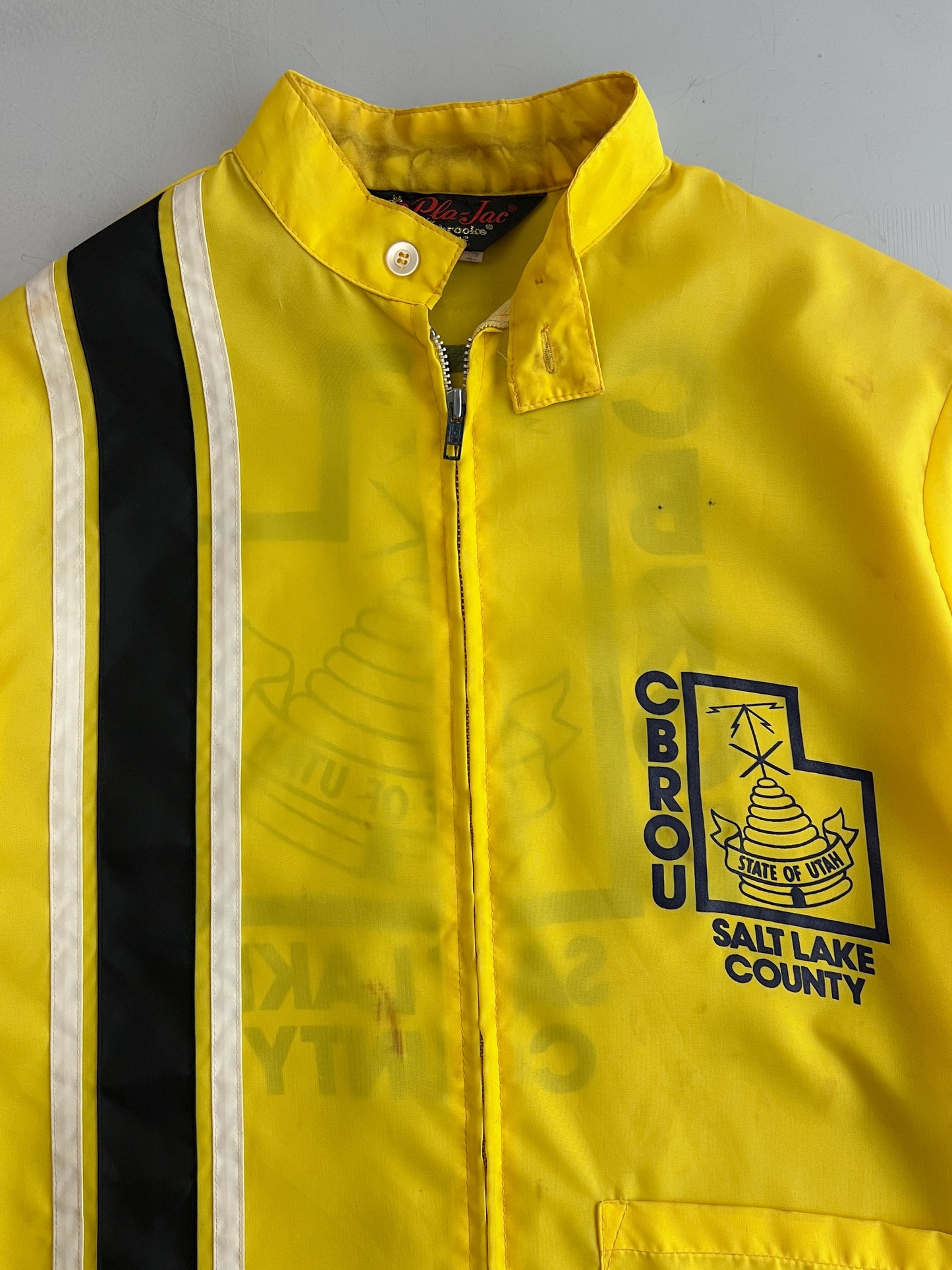 70's/80's Salt Lake County Radio Nylon Windbreaker [M]