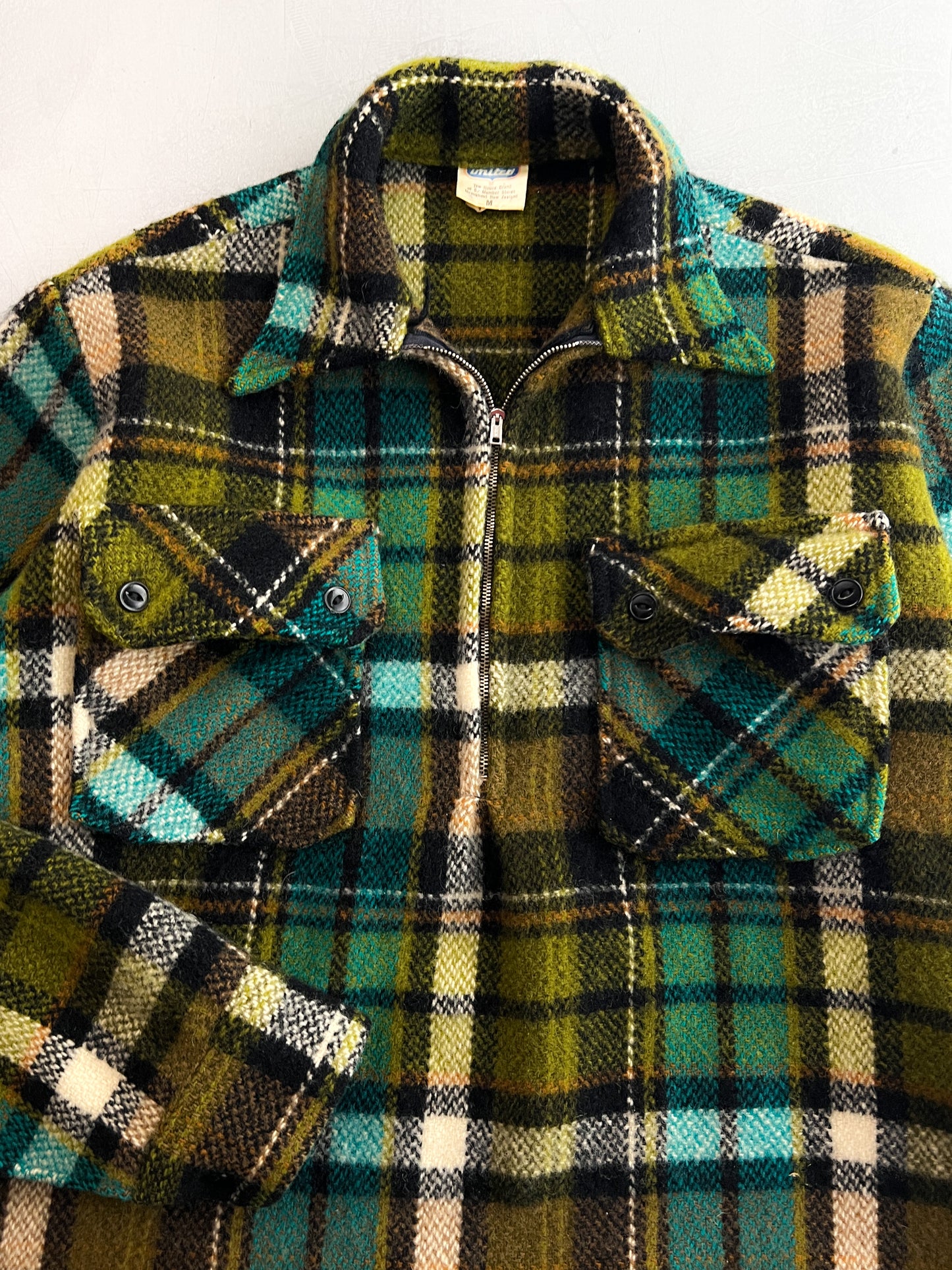 United Quarter Zip Wool Over Shirt [M]