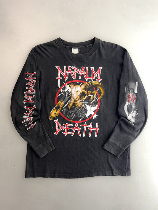 '91 Napalm Death Long Sleeve Tee [L]