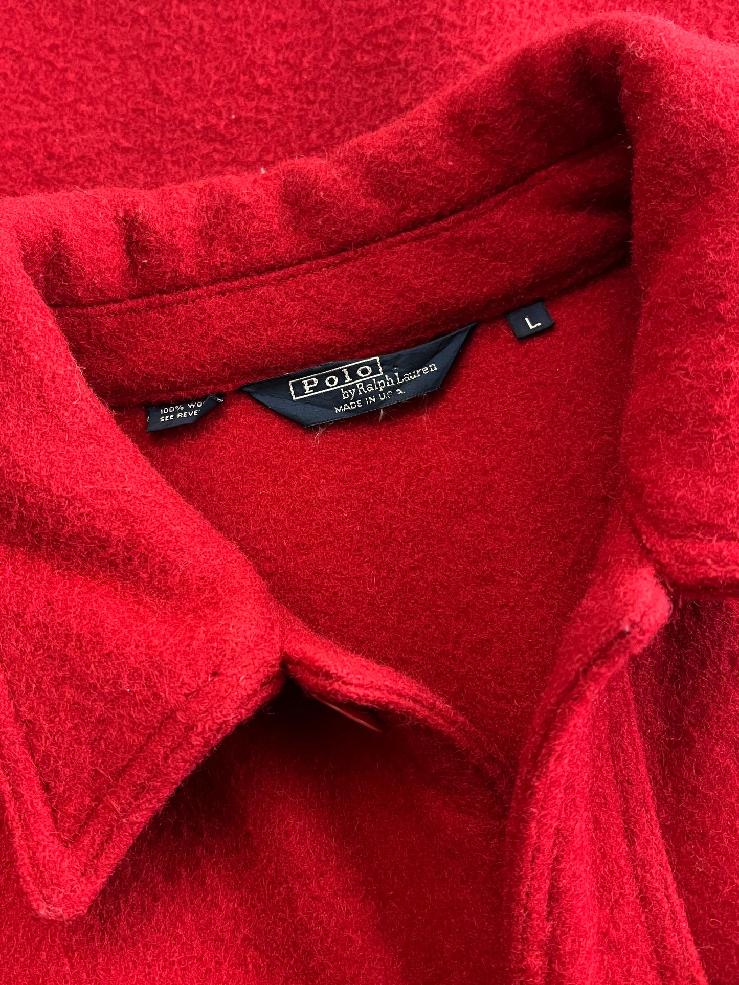 Polo R.L Wool Mackinaw Jacket [L/XL]