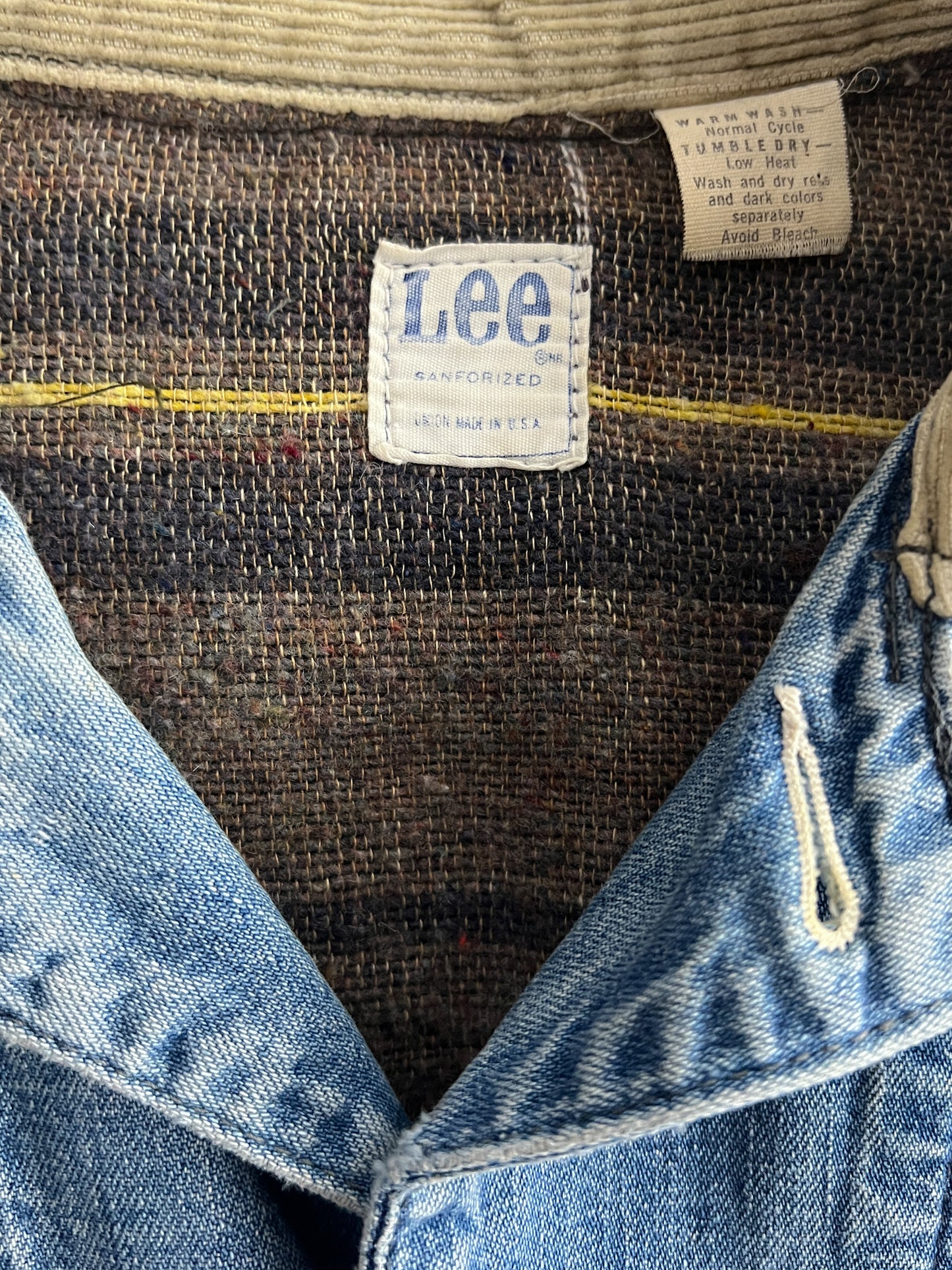 60's/70's Lee Denim Chore Jacket [L]