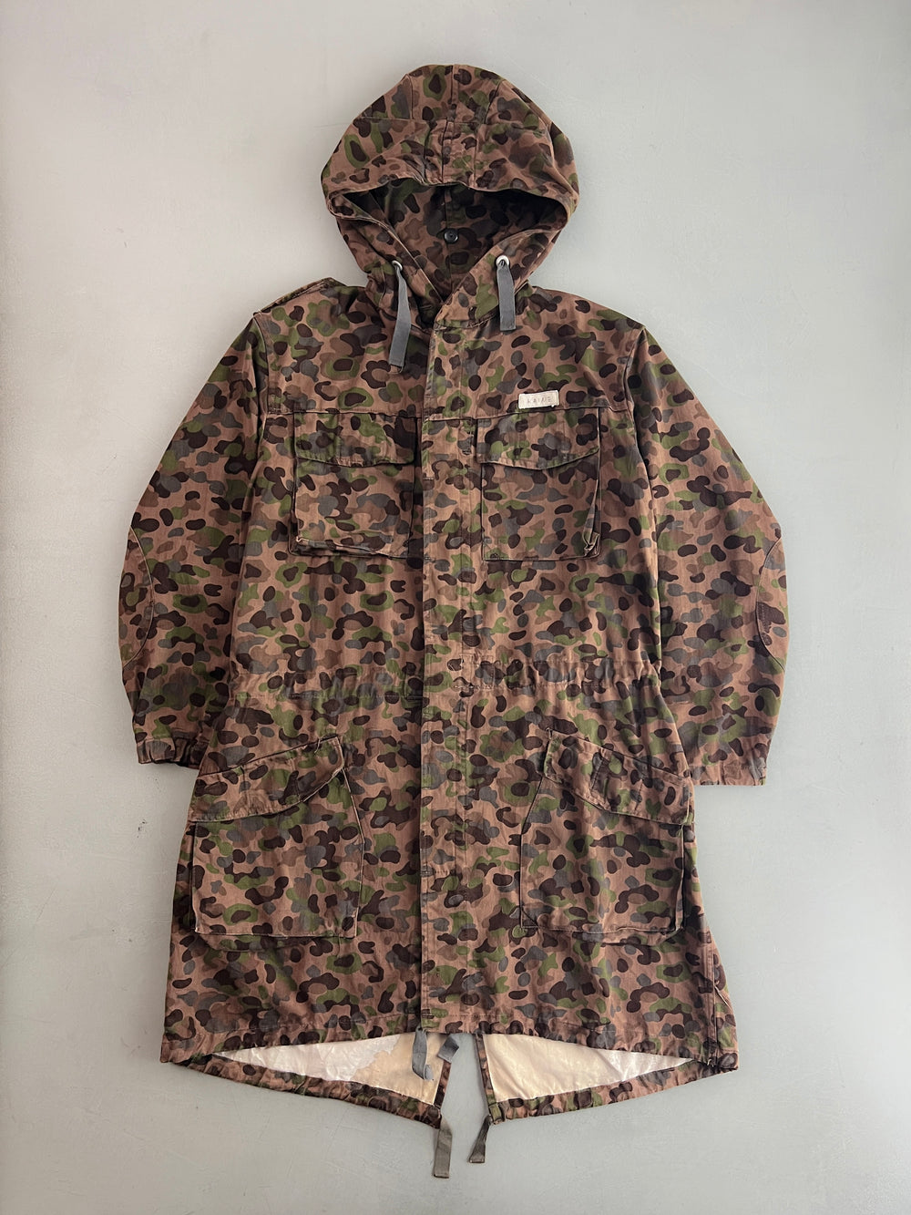 Austrian Army Peadot Camo Fishtail Parka [L]