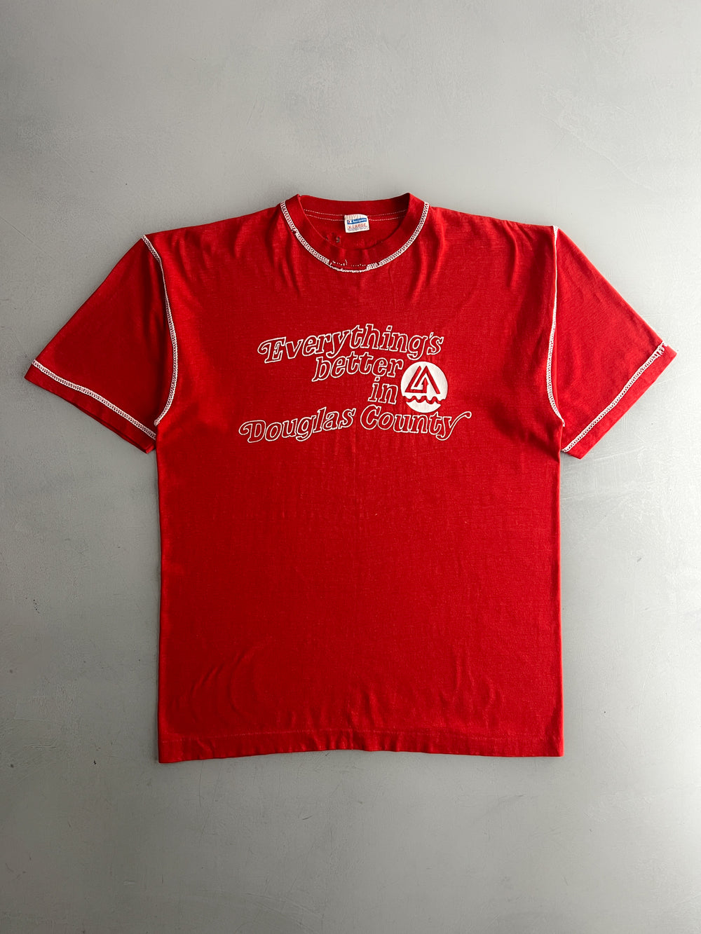 70's Champion Blue Bar Everything's Better In Douglas Country [L]