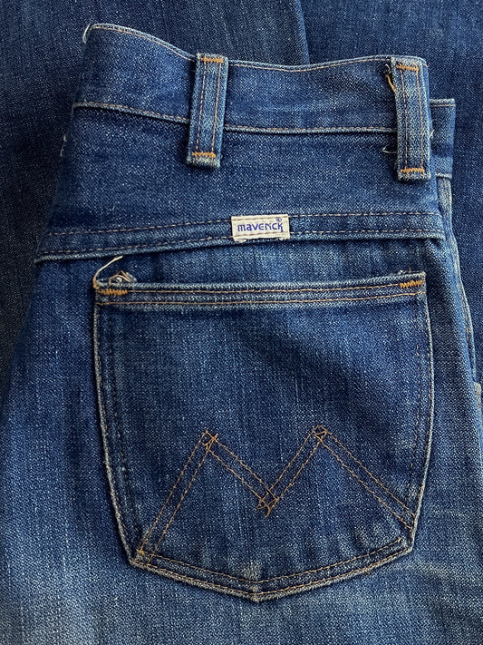 60's/70's Maverick Denim Flares [27"]