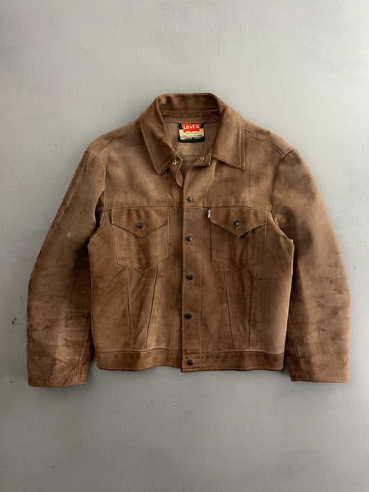 1960’s Levi’s Big E Type III Suede Trucker Jacket