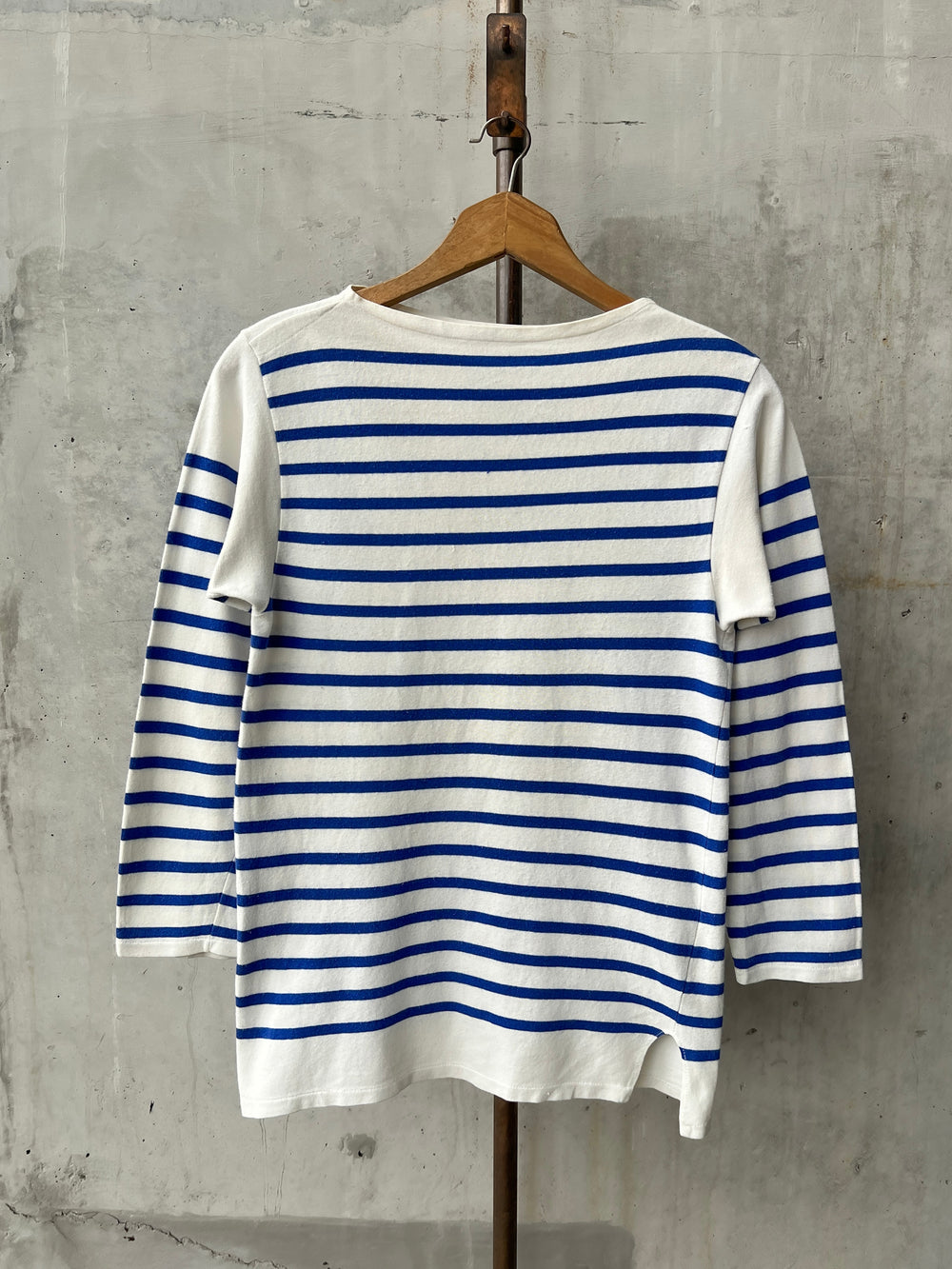 1970's French Marine Nationale Breton Striped Shirt [S]