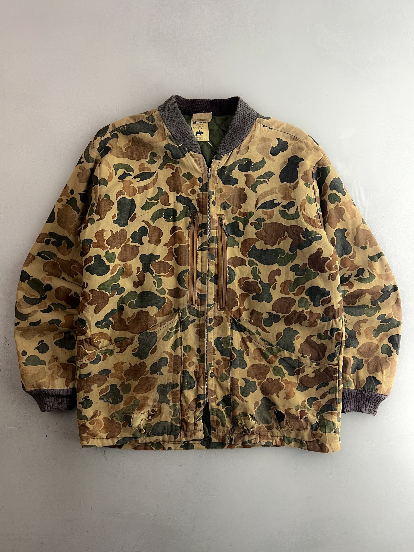 Fred Bear Duck Camo Hunting Jacket [M/L]