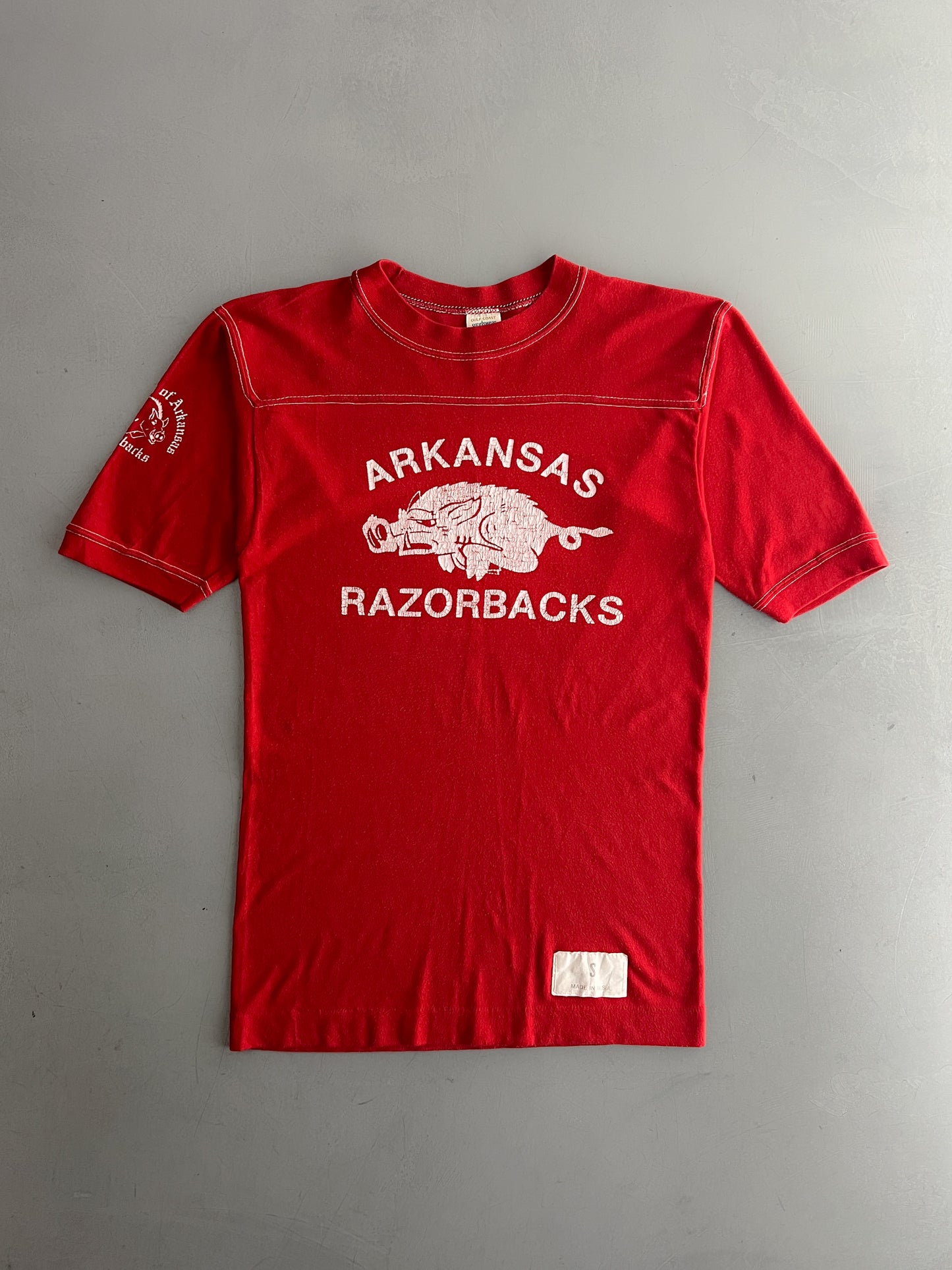 1970's Arkansas Razorback Jersey [XS]