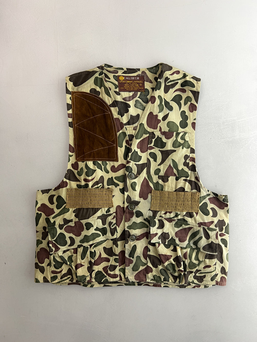 Caliber Duck Camo Hunting Vest [S/M]