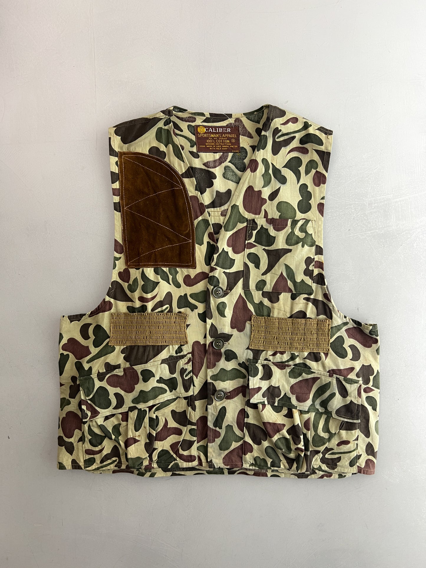Caliber Duck Camo Hunting Vest [S/M]