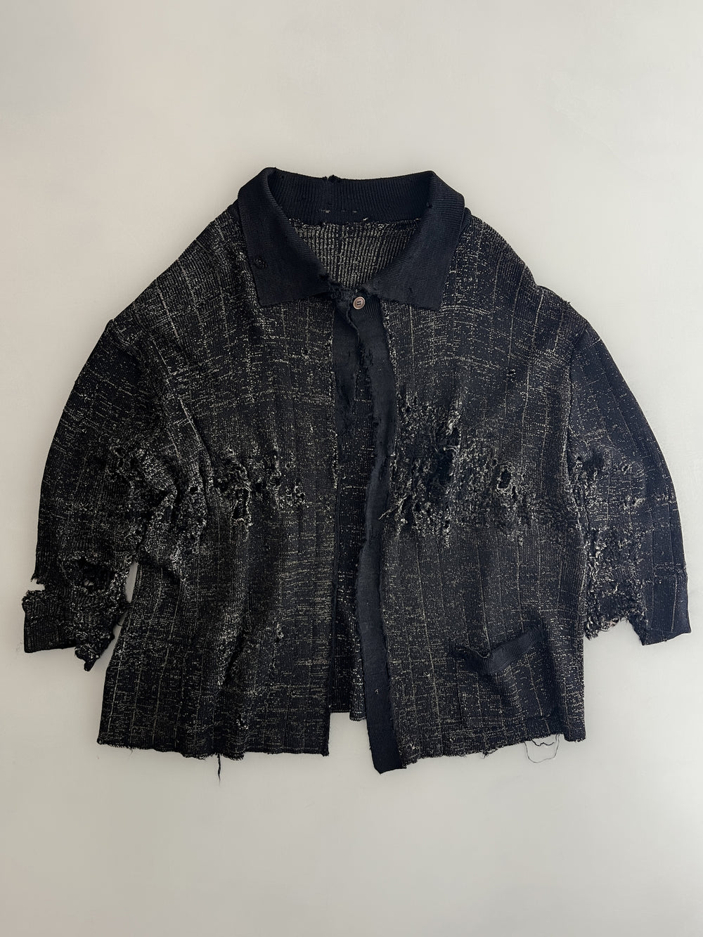 1940's Heavily Distressed French Cardigan [M]