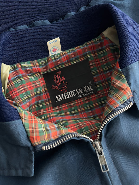 Tartan Lined Harrington Jacket [M]