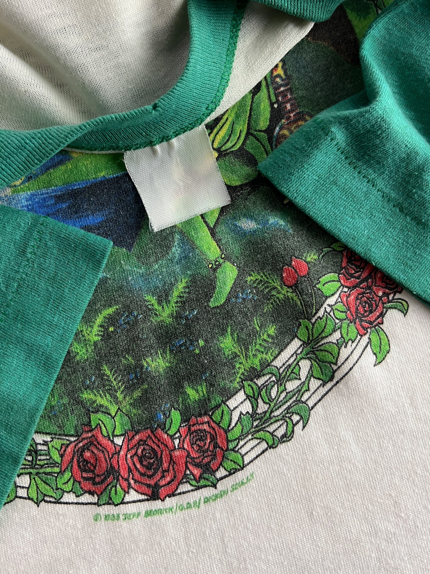 84' Grateful Dead Summer Tour Raglan Tee [M]